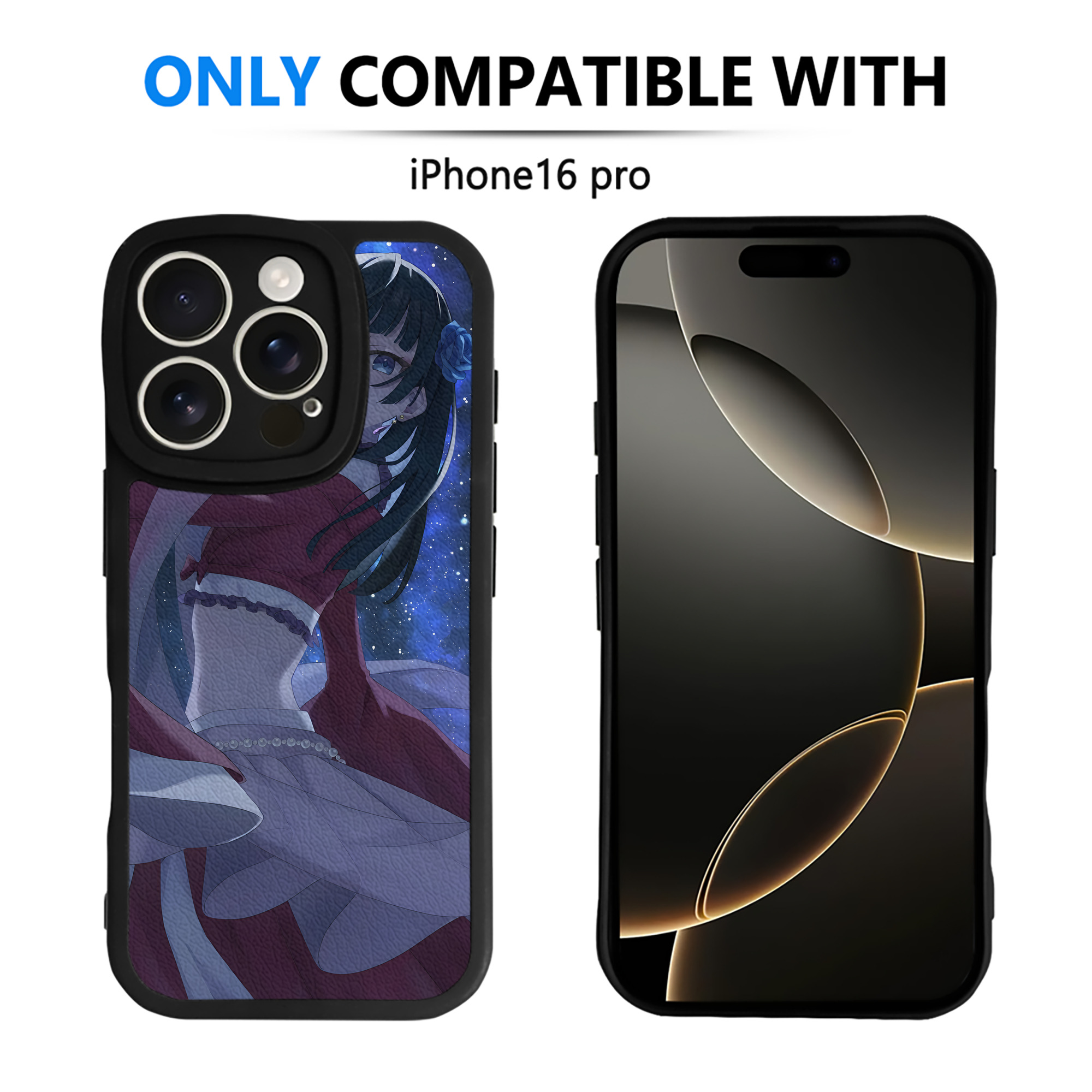 （画像用） 薬屋のひとりごと The Apothecary Diaries 【iPhone 16シリーズ対応】シリコンスマホケース（レザー調） 材質：シリコン